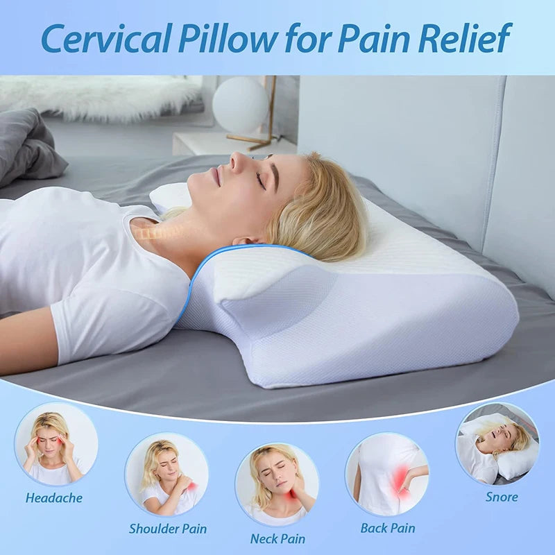 FloPillow Premium Contour Relief Pillow 2.0